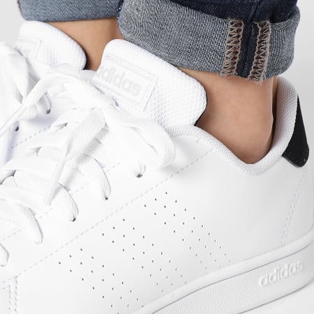 Adidas Sportswear - Sneakers Advantage Donna IG2510 Bianco Core Nero Argento Metallico