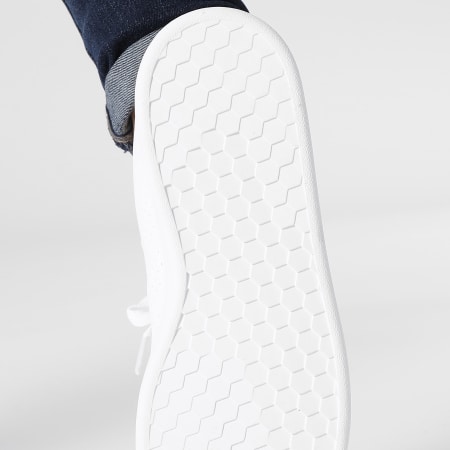 Adidas Performance - Zapatillas Advantage Mujer IG2510 Blanco Core Negro Plata Metálico