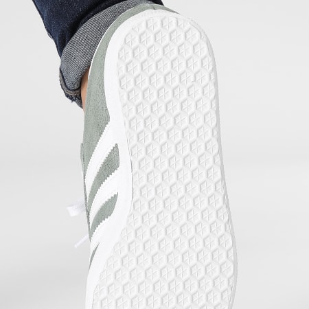 Adidas Originals - Baskets Femme Gazelle IG5790 Silver Green White Core Black