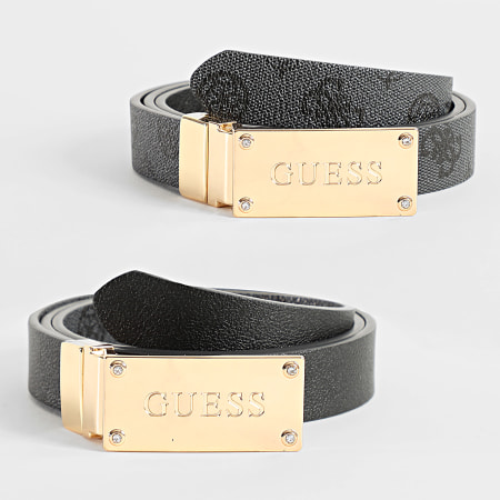 Guess - Cinturón reversible para mujer BW7869 Charcoal Grey