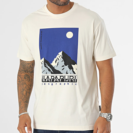 Napapijri - Tee Shirt Telemark A4HRC Beige