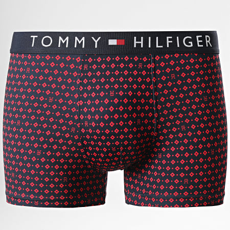 Tommy Hilfiger - Boxer 2854 Negro Rojo