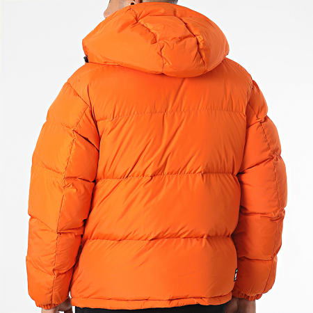 Tommy Jeans - Piumino Alaska Puffer 5445 arancione con cappuccio