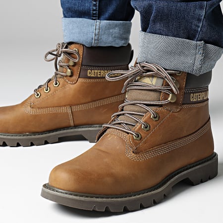 Caterpillar colorado hotsell boots dark beige
