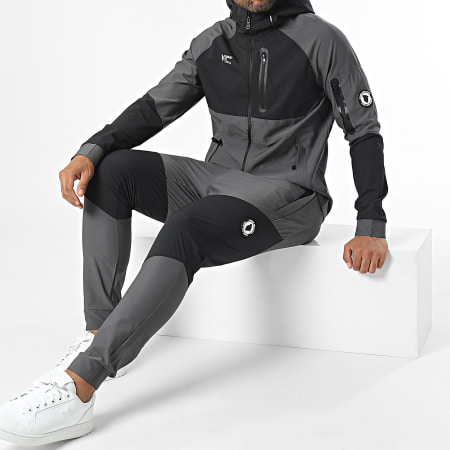 Comme Des Loups Ensemble De Survetement Wolf Tech Gris