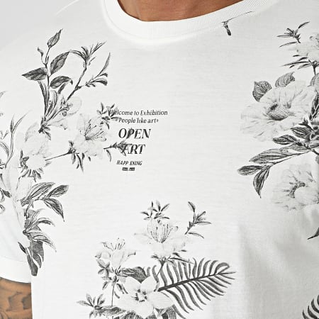Deeluxe - Tee Shirt Fall 03V1130M Blanc Floral