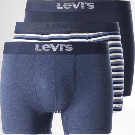 Levi's - Set di 3 boxer blu navy 701224661