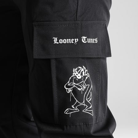Looney Tunes - Pantalon Cargo Angry Taz Noir