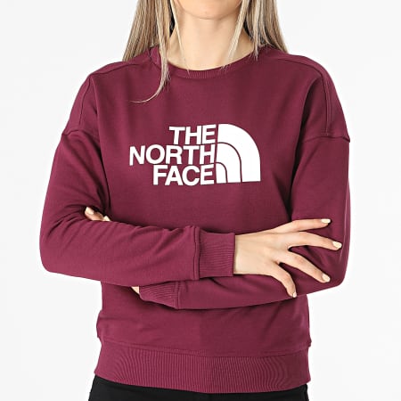 Sweat the north face femme rouge store
