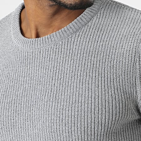 Classic Series - Pull Gris Chiné