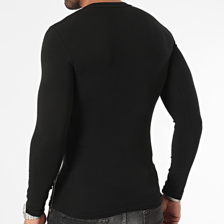 Emporio Armani - Tee Shirt Manches Longues 111653-3F722 Noir