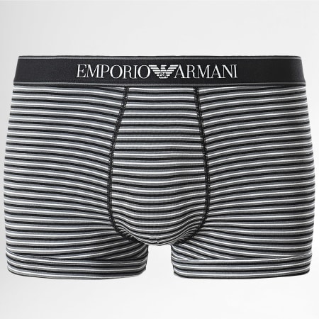 Emporio Armani - Lot De 2 Boxers 111210 Noir Gris
