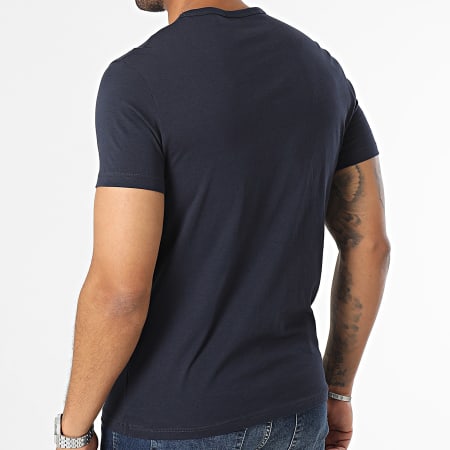 Emporio Armani - Lot De 2 Tee Shirts 111267 3F722 Bleu Marine