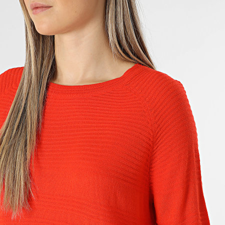 Only - Jersey Caviar Mujer Rojo