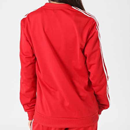 Adidas Sportswear - 3 Strepen Trainingspak IJ8784 Rood