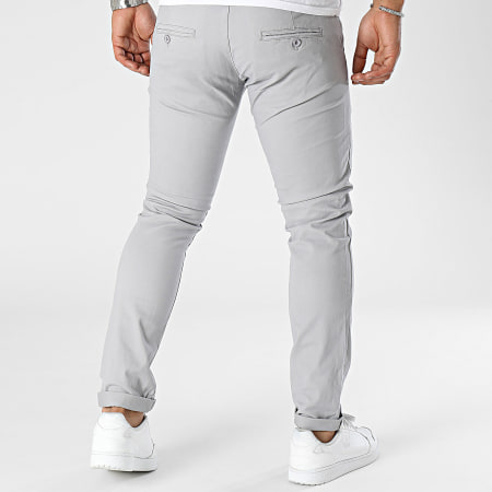 Classic Series - Pantalones chinos gris claro