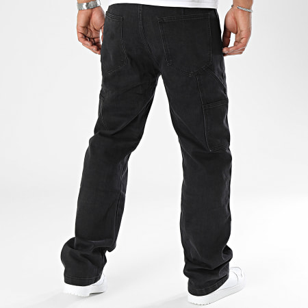 KZR - Jean Baggy Cargo Gris Anthracite
