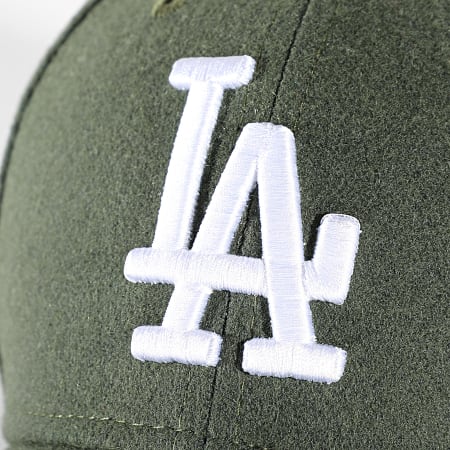 New Era - Berretto in lana da donna dei Los Angeles Dodgers Verde Khaki