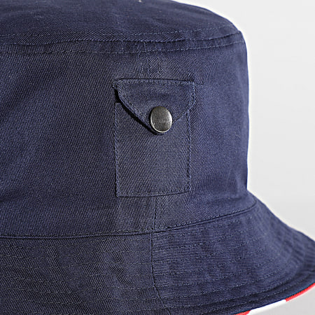 Bob Réversible Officiel Paris Saint Germain - Collection PSG - Taille Réglable Adulte - Coton/polyester