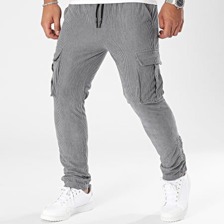 Classic Series - Pantalon Cargo Gris