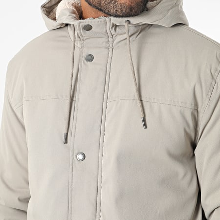 Only And Sons - Parka Capuche Longue Alexander Beige
