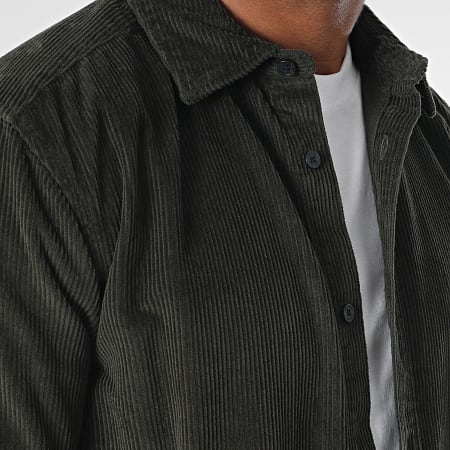 Only And Sons - Sobrecamisa Tyn Corduroy Caqui Verde