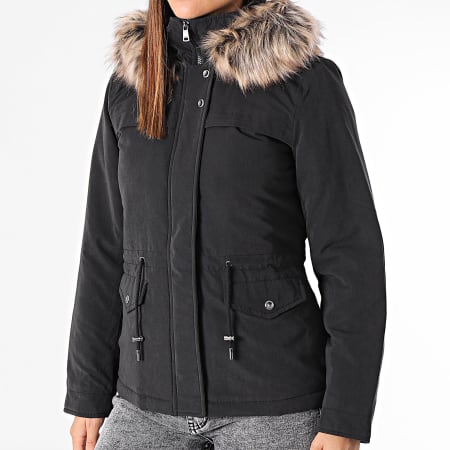 Veste Femme ONLY Vida Black - Blouson Noir Décontracté Et Confortable