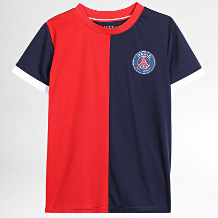 PSG - Ensemble Tee Shirt Et Short Jogging Enfant P15067C Bleu Marine