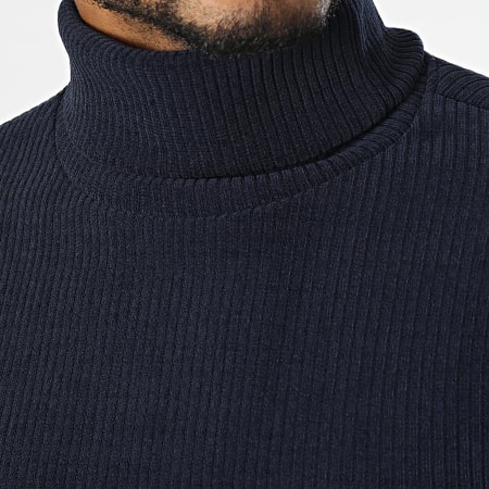 Uniplay - Jersey de cuello alto azul marino