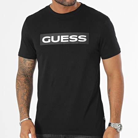 Guess - Camiseta M3BI80-K9RM1 Negra