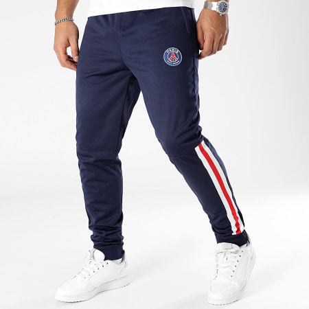PSG - Pantaloni da jogging Paris Saint-Germain P15040 blu navy