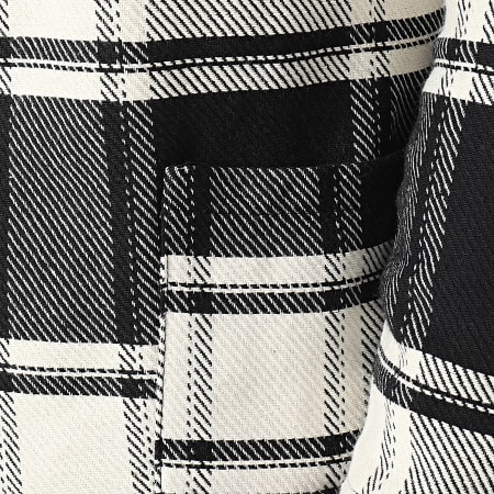 Uniplay - Cardigan A Carreaux Noir Blanc