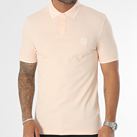 BOSS - Polo Manches Courtes Passertip 50472665 Beige