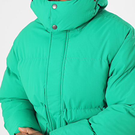 Frilivin - Chaqueta verde con capucha