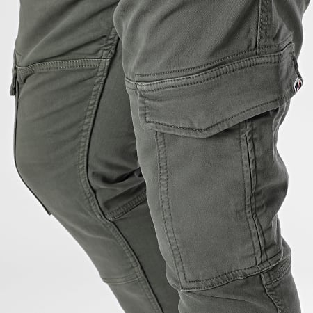 Pepe Jeans - Pantalon Cargo Jared Vert Kaki