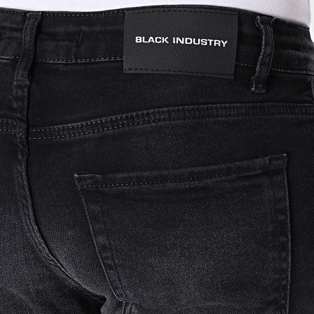 Black Industry - Jeans neri slim