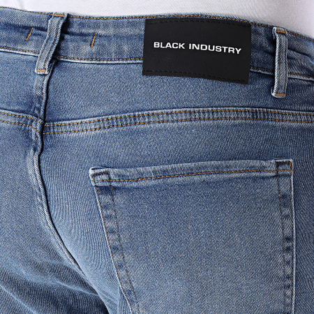 Black Industry - Jeans slim in denim blu