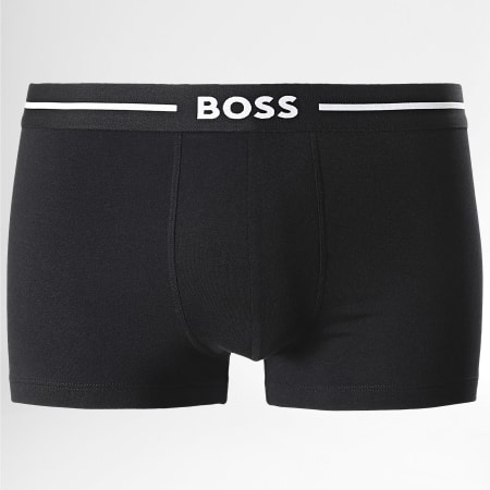 BOSS - Set van 3 boxers 50499390 Zwart Marine Bordeaux