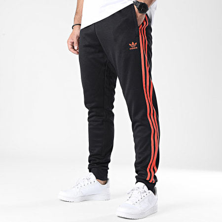 Adidas Originals - SST II5765 Pantaloni da jogging a banda nera