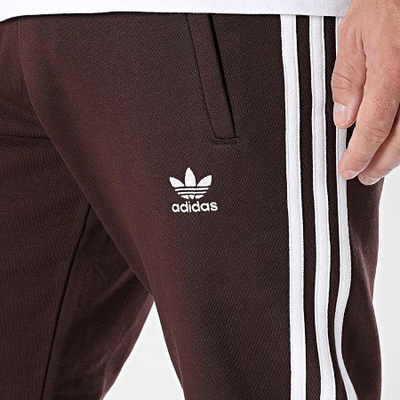 Adidas Originals - Pantalón de chándal 3 rayas IM2109 Marrón
