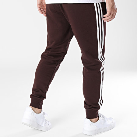 Adidas Originals - Pantalon Jogging A Bandes 3 Stripes IM2109 Marron