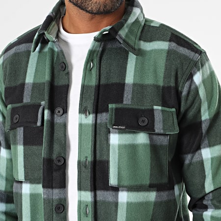Blend - Camisa de cuadros 20716348 Verde Negro