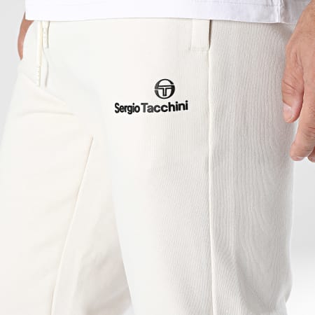 Sergio Tacchini ABITA - Pantalon de survêtement - blanc de blanc/écru 