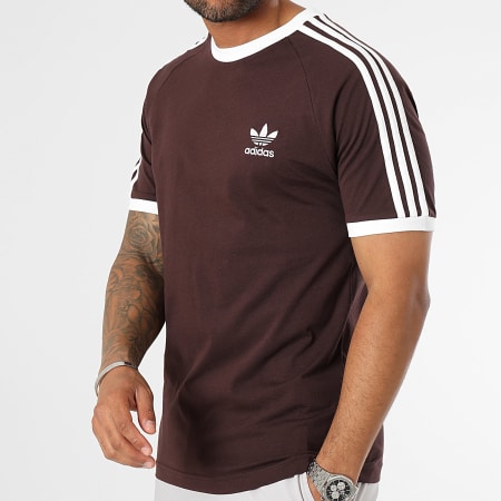 Adidas Originals - Camiseta 3 Rayas IM2077 Marrón