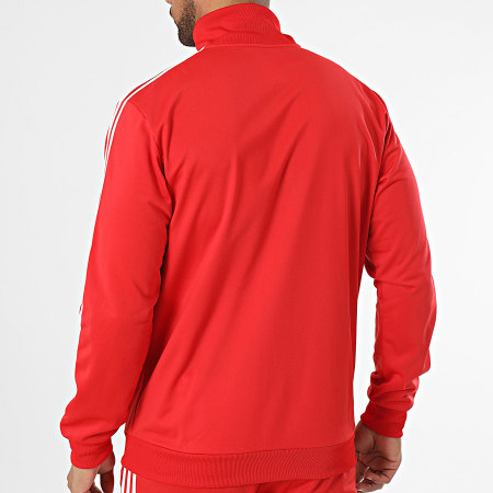 Adidas Originals - Tuta da ginnastica a 3 strisce IJ6056 Rosso