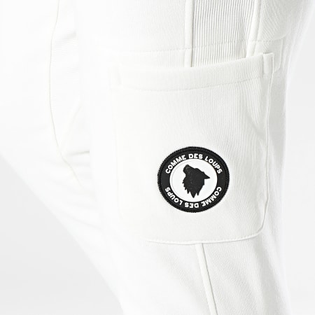 Comme Des Loups - Pantaloni da jogging Manhattan Bianco