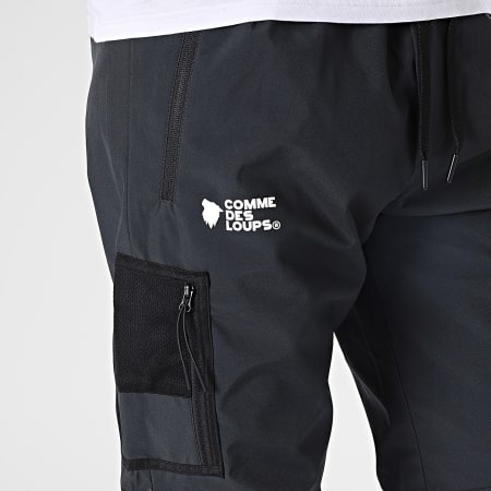 Pantalon jogging Mexico Cargo Noir- COMME DES LOUPS site Officiel de la  marque %