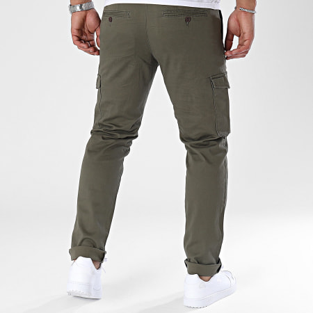 Indicode Jeans - Yatzy Pantalones cargo Caqui Verde