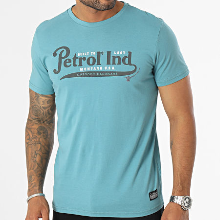 Petrol Industries - Camiseta TSR602 Azul claro