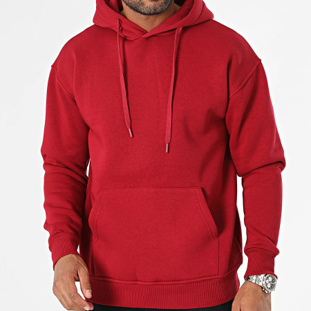 Sweat à Capuche Anti Social Social Club - Rouge, Taille M, 100% Coton, Neuf Avec étiquettes
